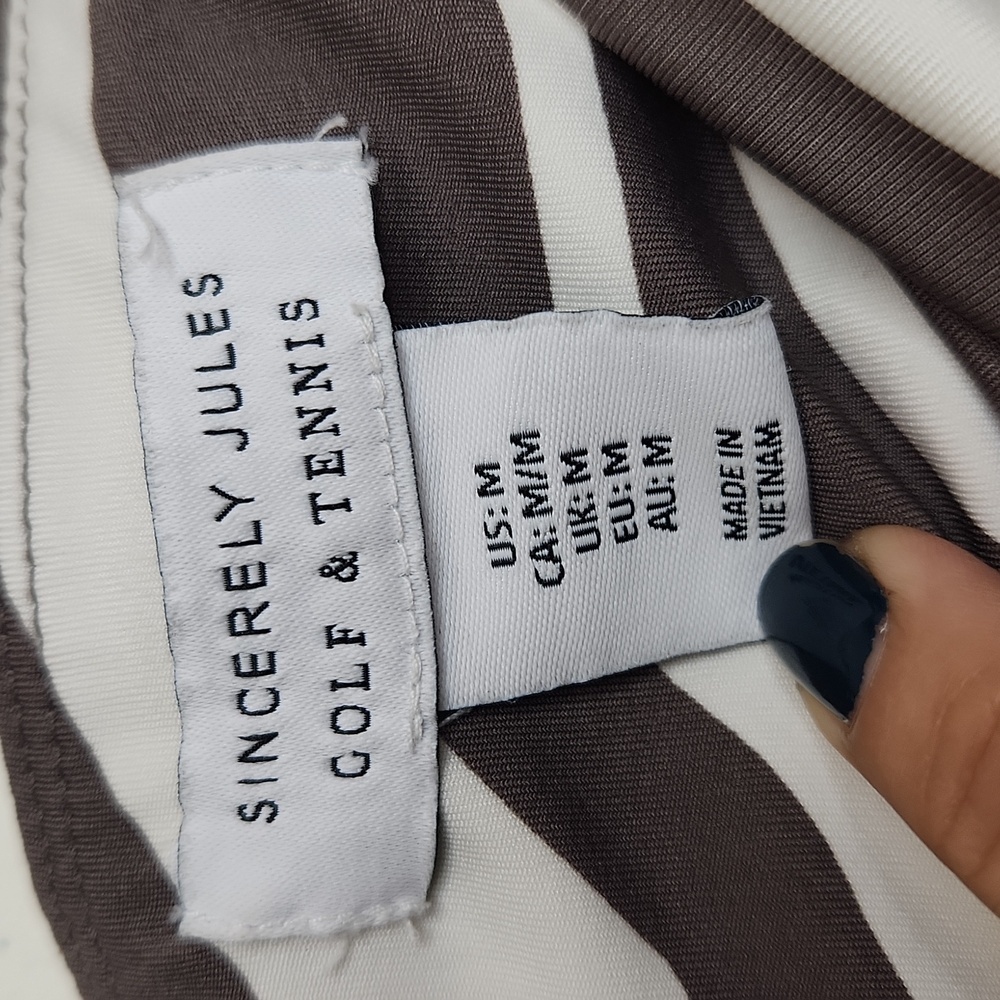 Sincerely Jules Zebra Print Tennis Skort - Size M women - Picture 4 of 4